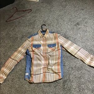 Mens casual button down shirt